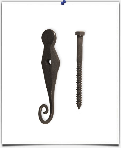 Bronze Hardware on Wood Door Coastal Bronze