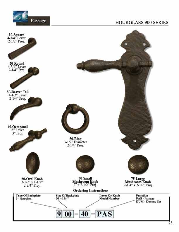 bronze door hardware
