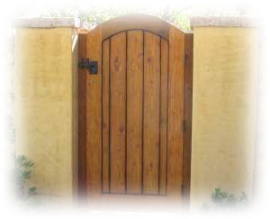 Bronze Gate Hardware