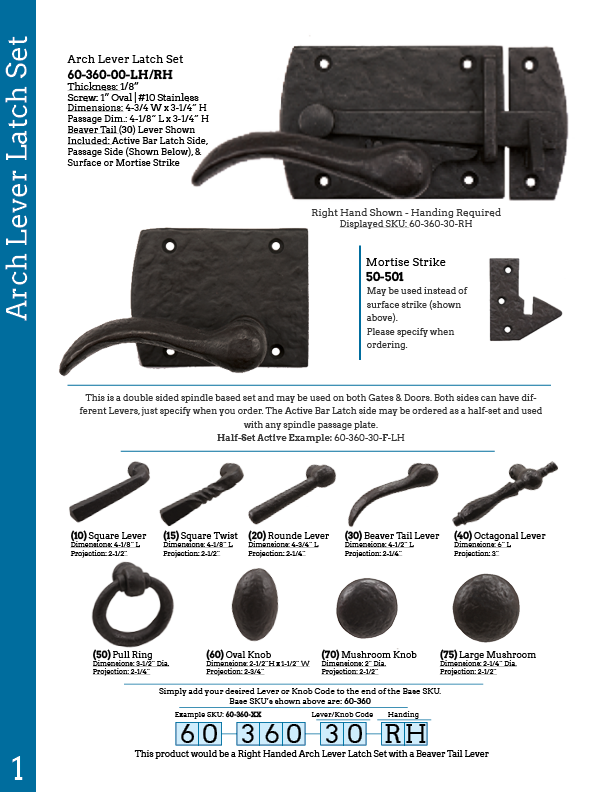 Quality Bronze Door Hardware, Gate Hardware & Antique Door Hardware