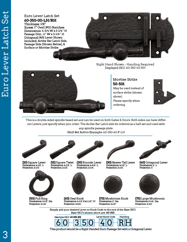 Quality Bronze Door Hardware, Gate Hardware & Antique Door Hardware
